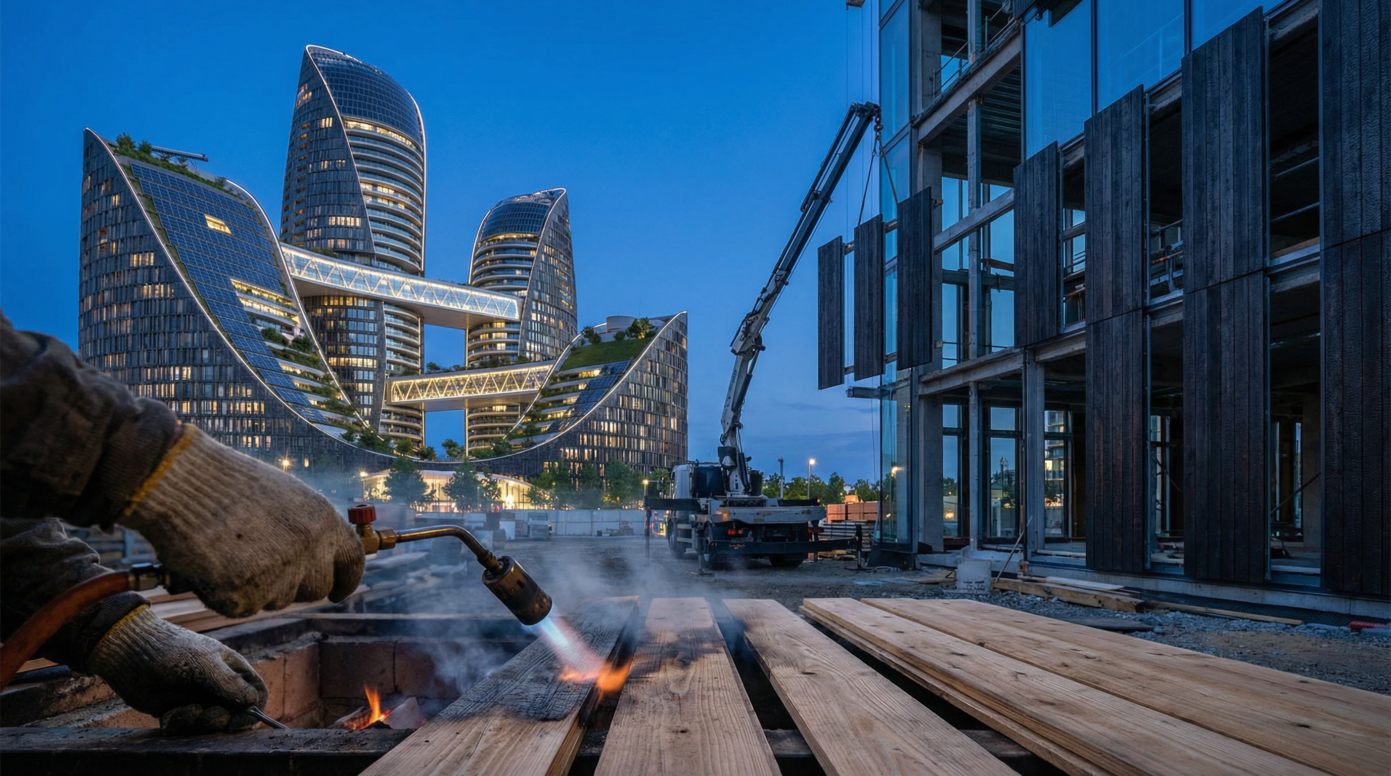 Yakisugi in de toekomst: "Innovatie" en "Traditie"